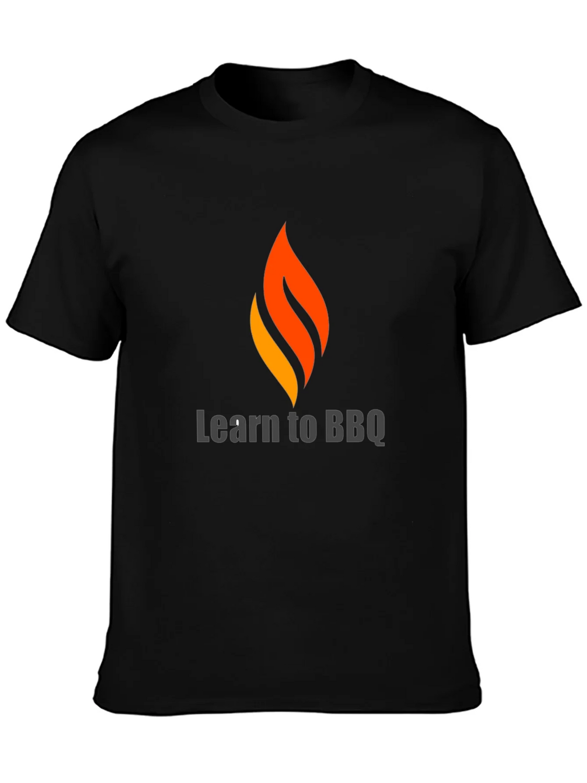 Learn to BBQ Graphic Tee - Stylish Lovers T-Shirt product image 6