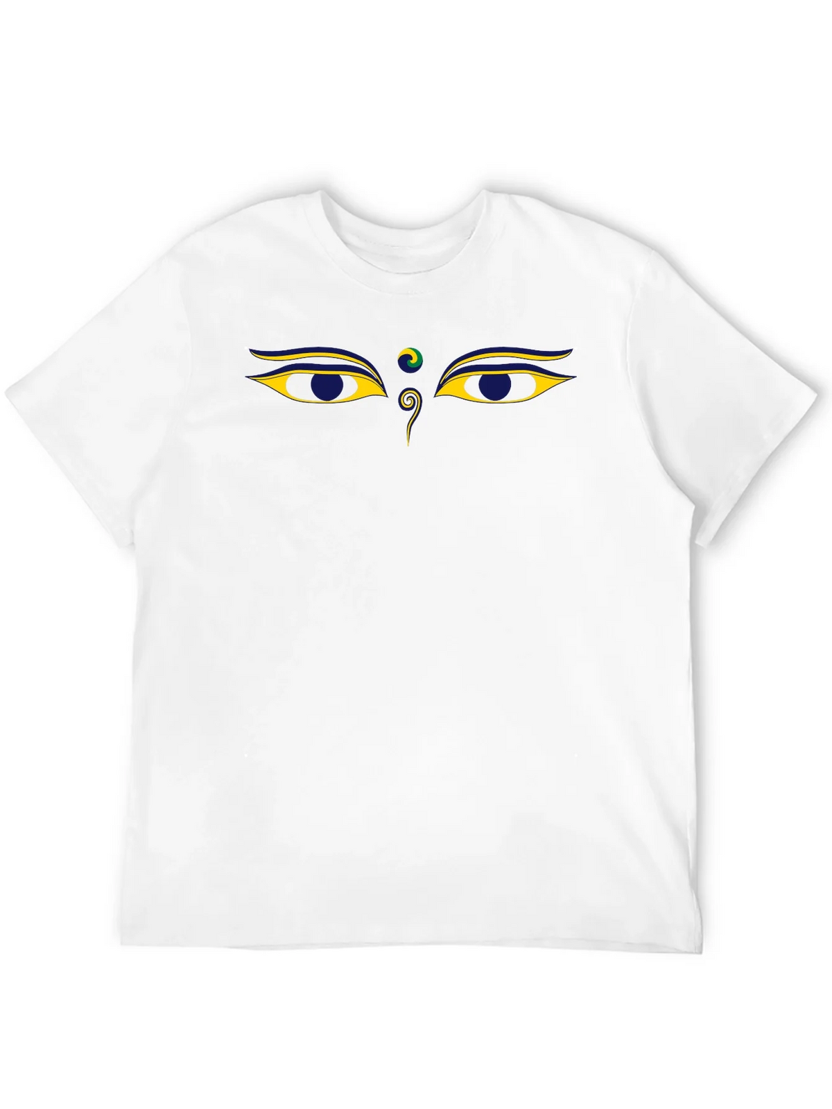 Buddha Eyes Graphic Tee - Black T-Shirt product image 3