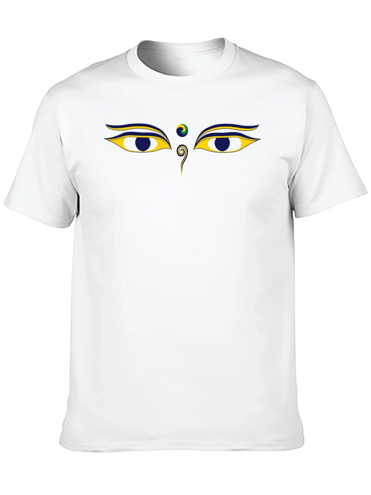 Buddha Eyes Graphic Tee - Black T-Shirt product image 12