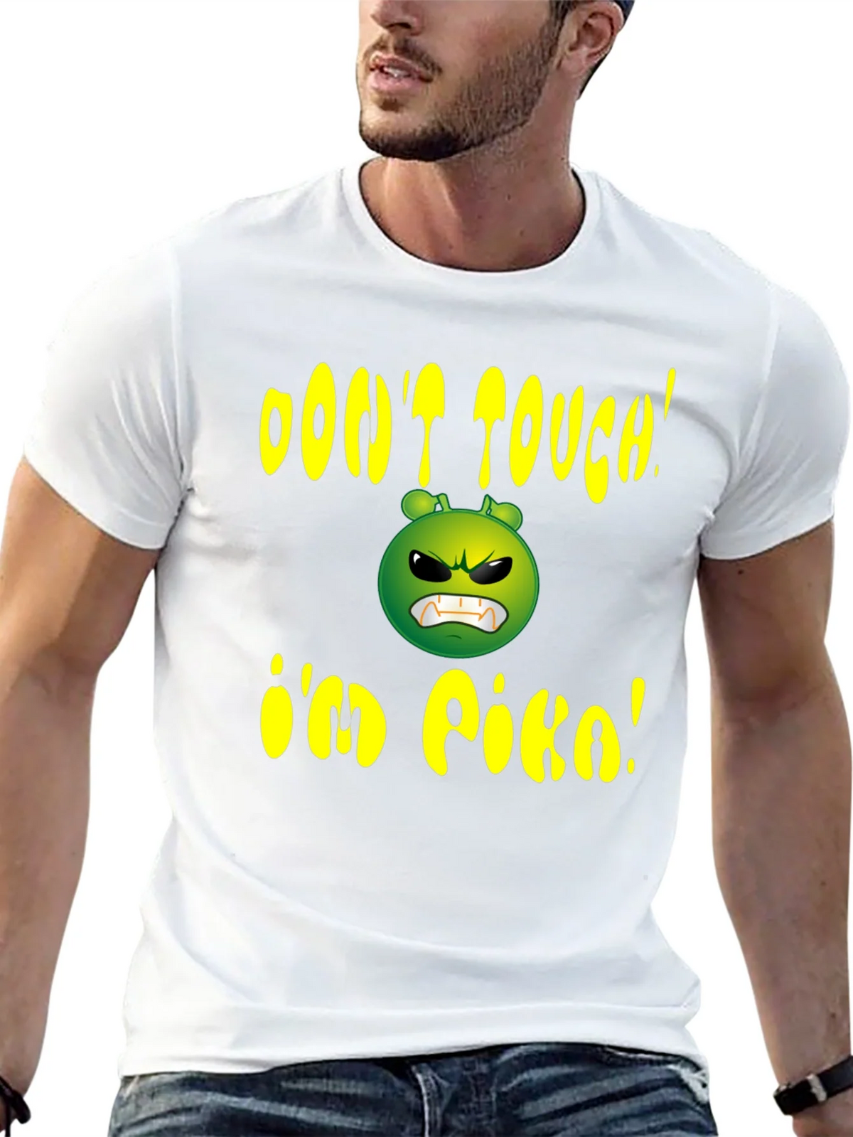 Dont Touch Im Pika Graphic T-Shirt product image 4