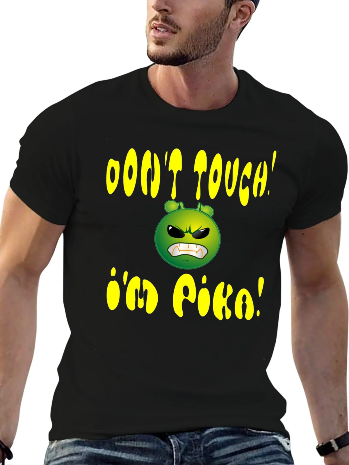 Dont Touch Im Pika Graphic T-Shirt product image 9