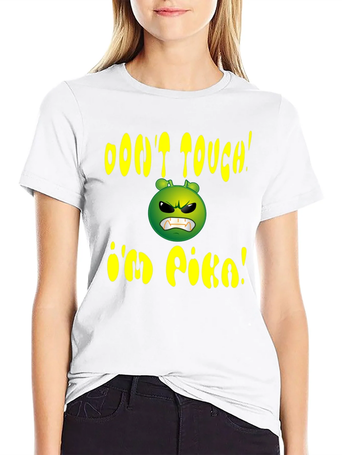 Dont Touch Im Pika Graphic T-Shirt product image 11