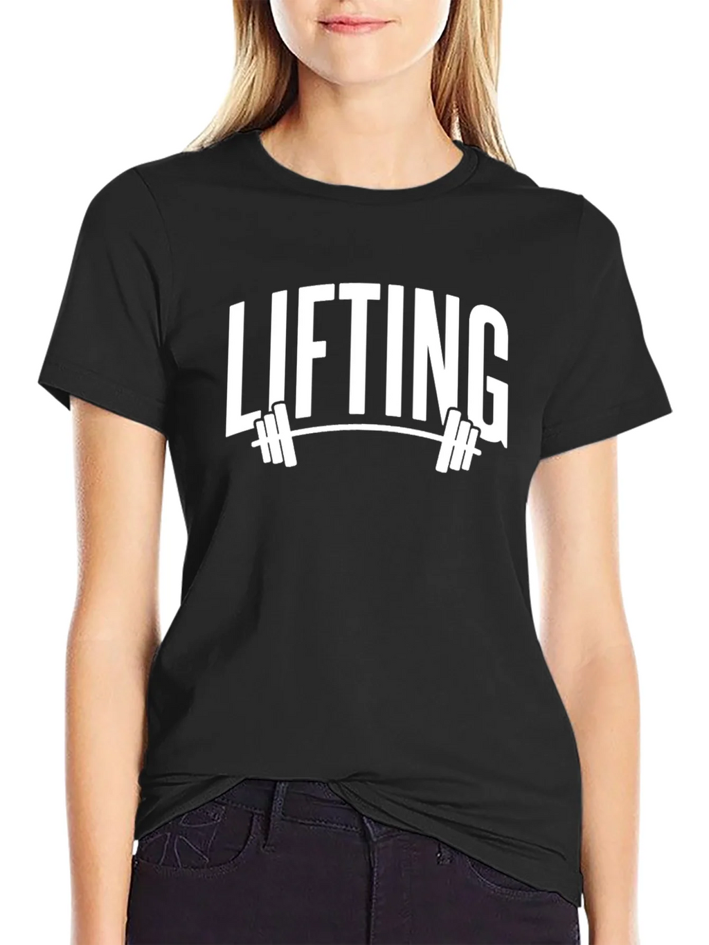 Lifting Graphic Tee - Black Gym T-Shirt for Weightlifters product image 5