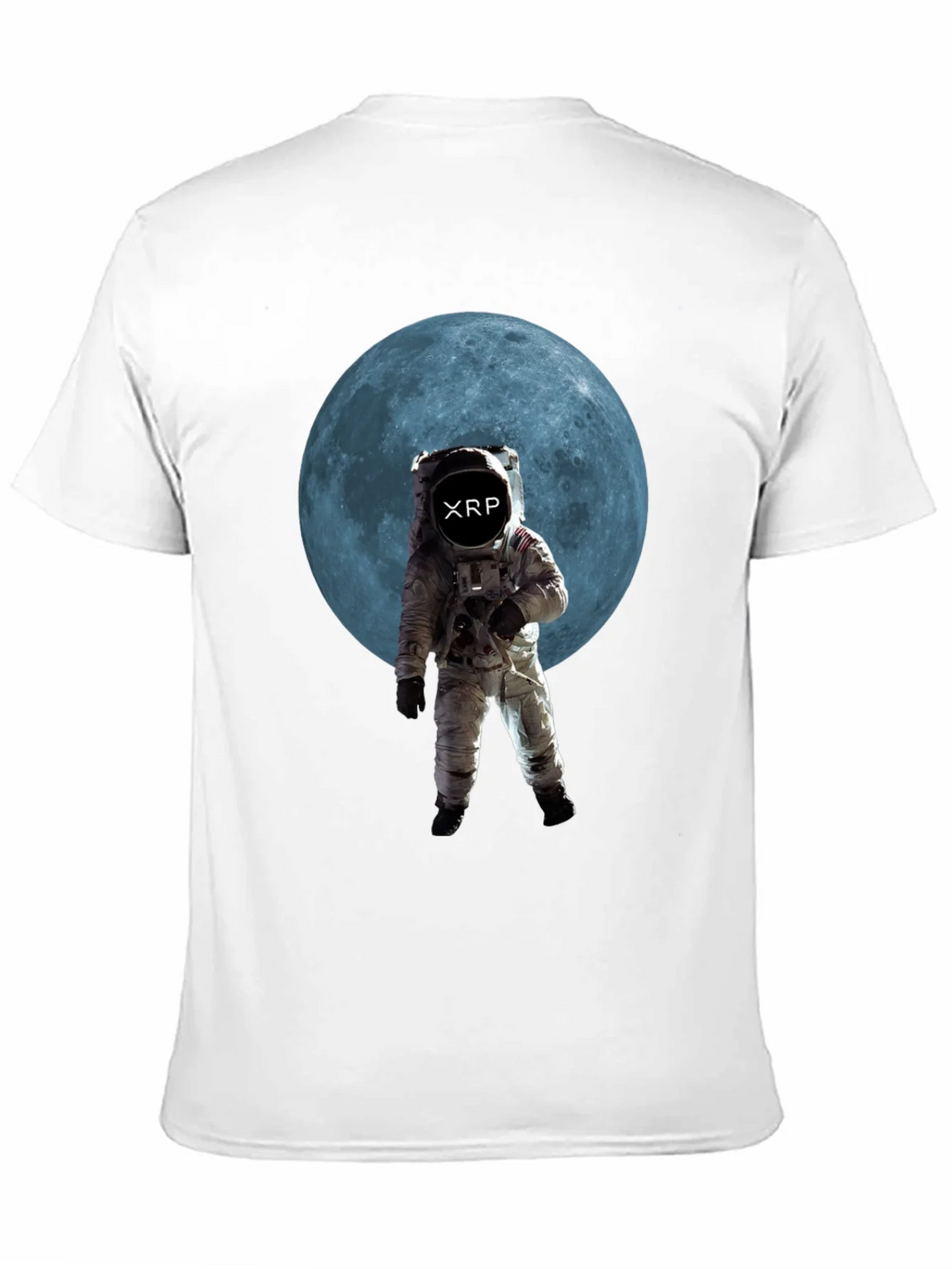 Astronaut Moon XRP Black T-Shirt product image 2