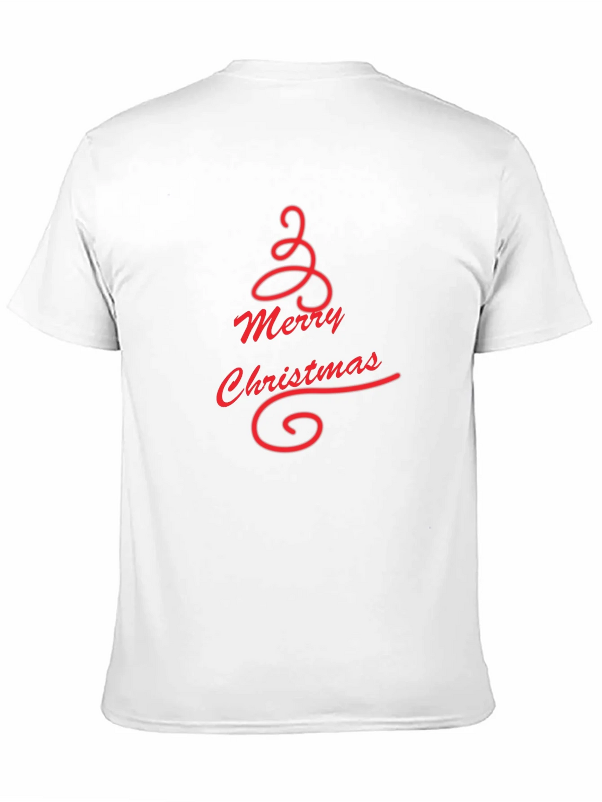 Merry Christmas Tree Graphic Tee - Black product image 2