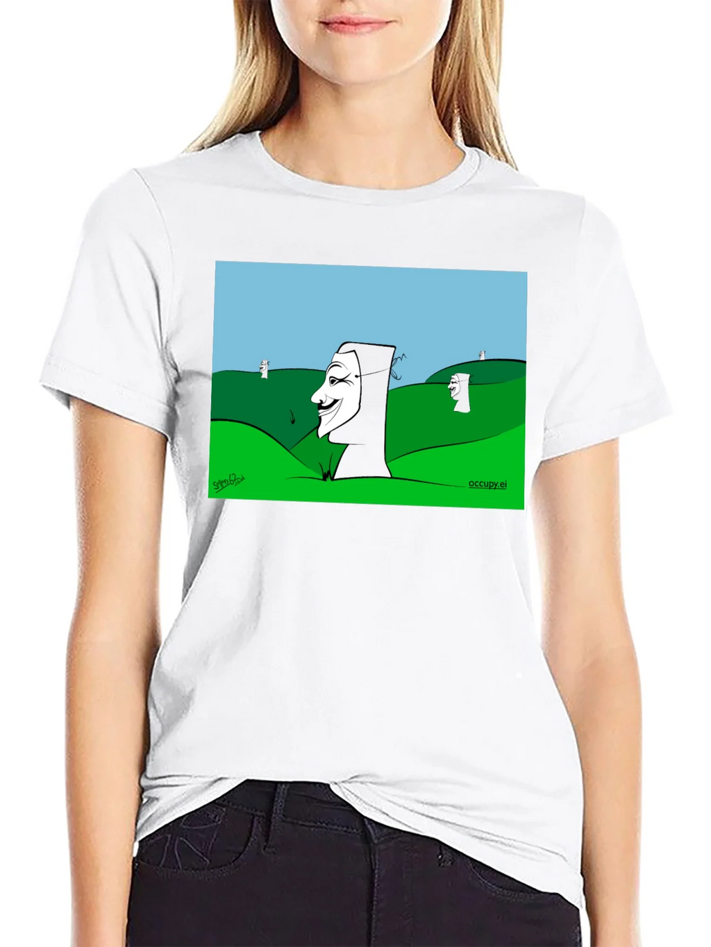 V for Vendetta Cartoon T-Shirt product image 11