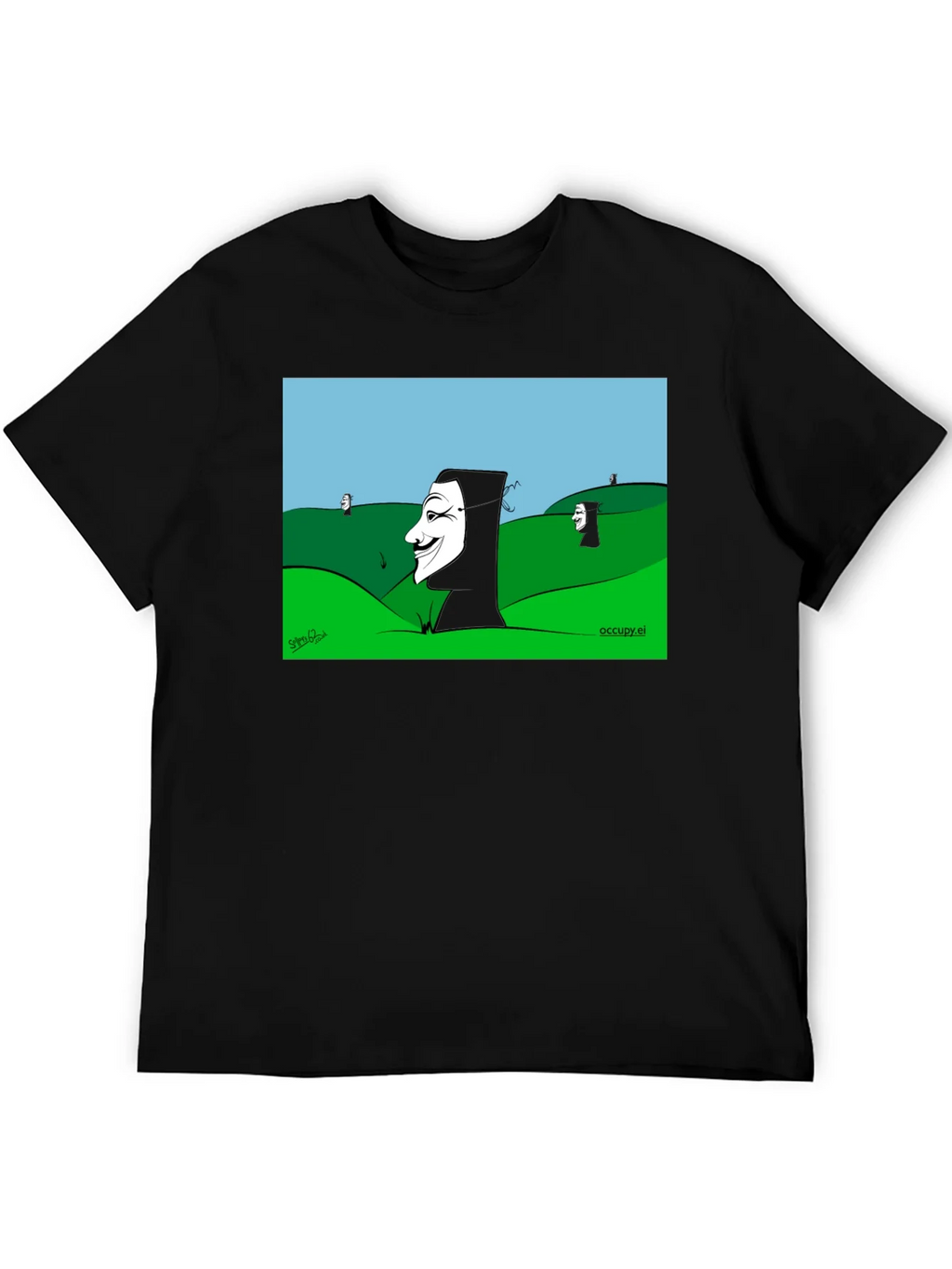 V for Vendetta Cartoon T-Shirt product image 8
