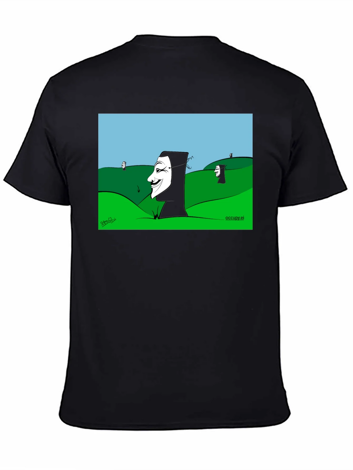 V for Vendetta Cartoon T-Shirt product image 7