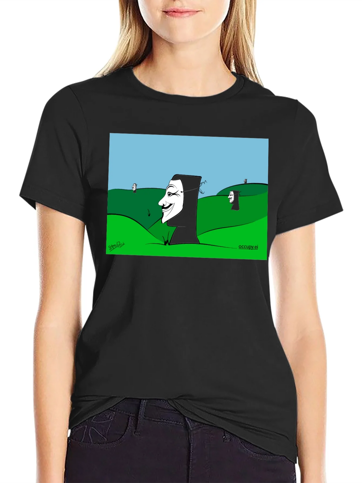 V for Vendetta Cartoon T-Shirt product image 5