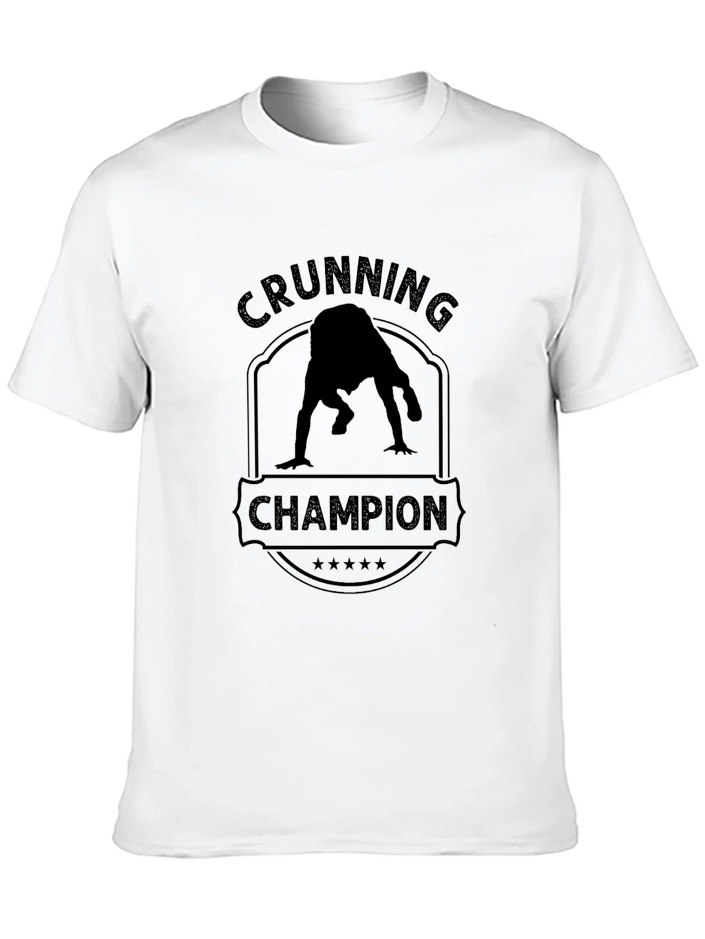 Crunning Champion Black T-Shirt product image 12