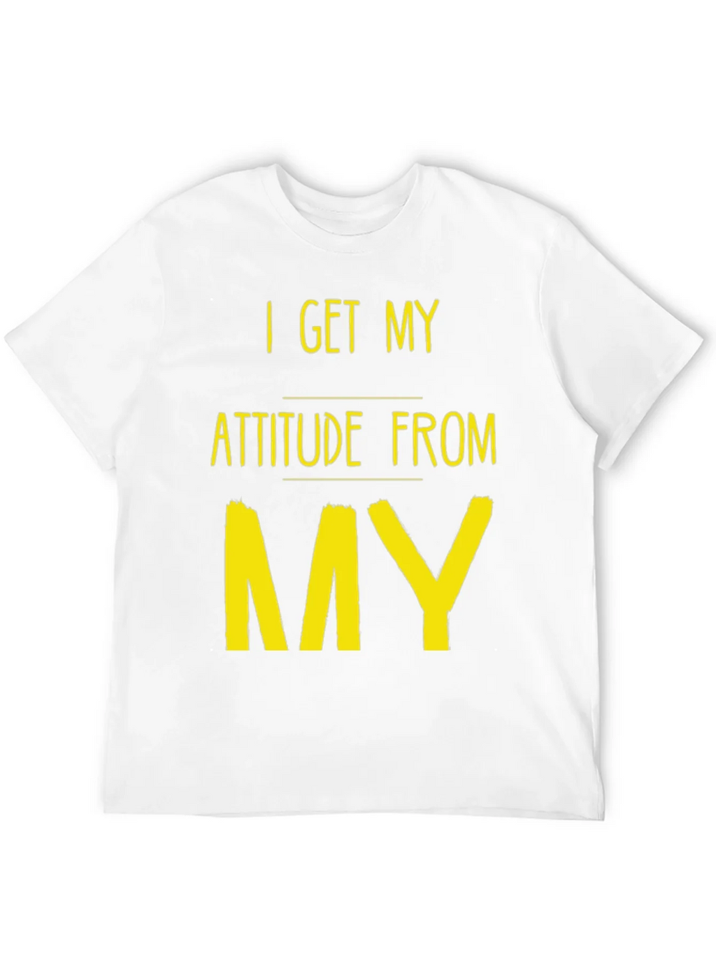 Attitude Source Tee: Black Crew Neck Graphic T-Shirt product image 3