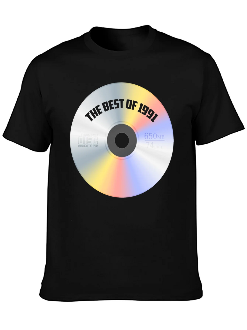 Best of 1991 T-Shirt - Compact Disc Design product image 6