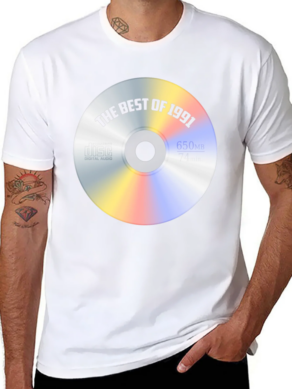 Best of 1991 T-Shirt - Compact Disc Design product image 10