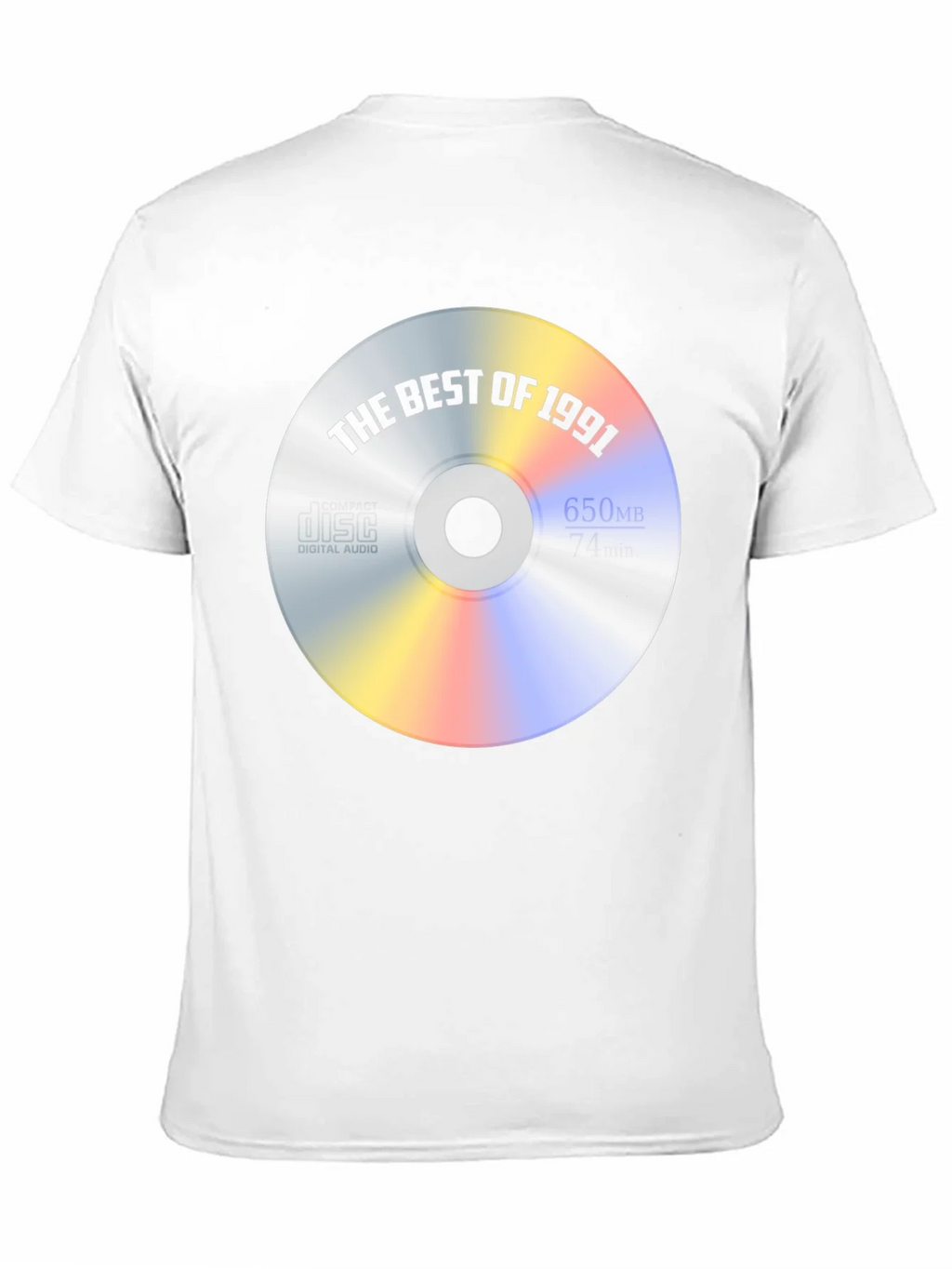 Best of 1991 T-Shirt - Compact Disc Design product image 2