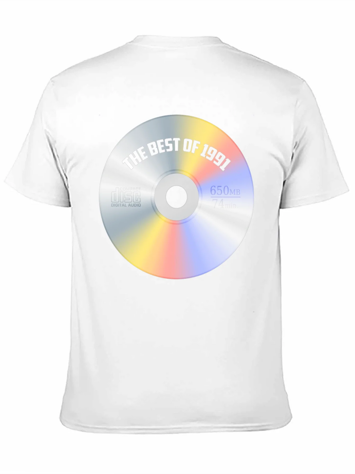 Best of 1991 T-Shirt - Compact Disc Design product image 2