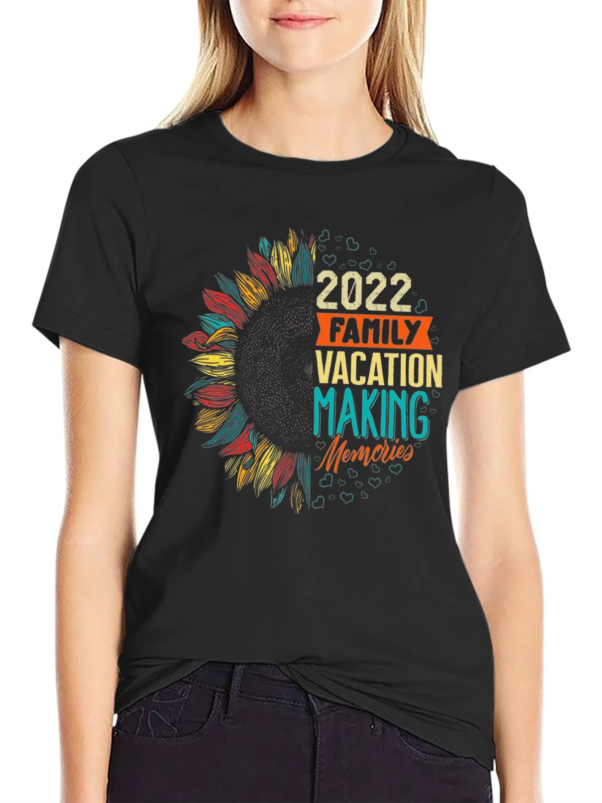 2022 Family Vacation Sunflower Tee product image 5
