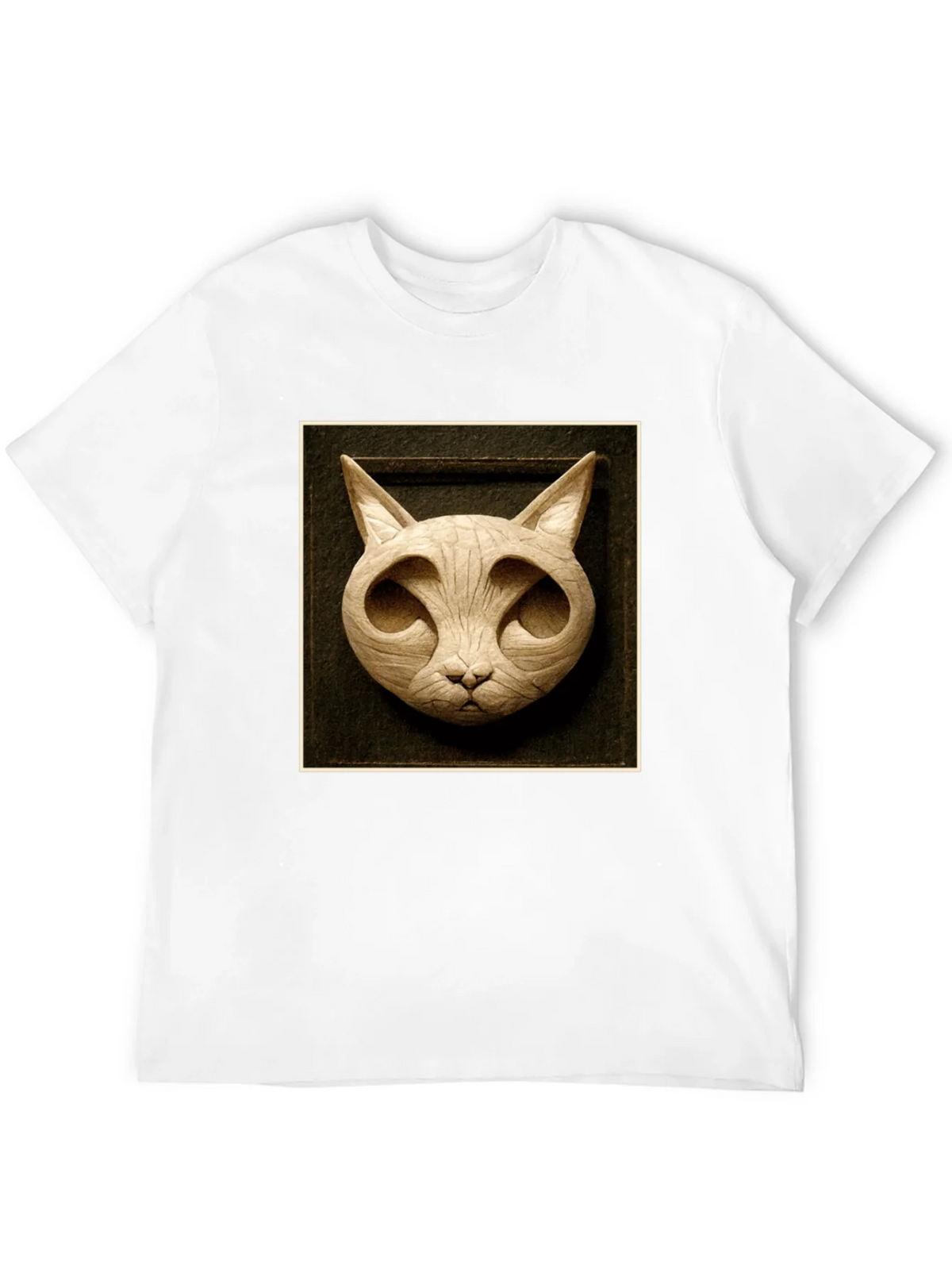Modern Carved Cat Tee product image 3