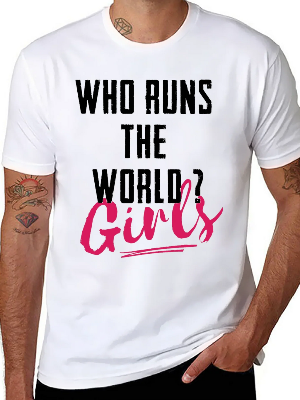 Who Runs The World Girls T-Shirt product image 10