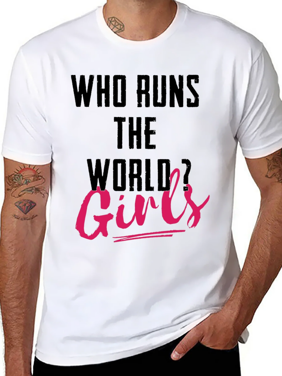 Who Runs The World Girls T-Shirt product image 10