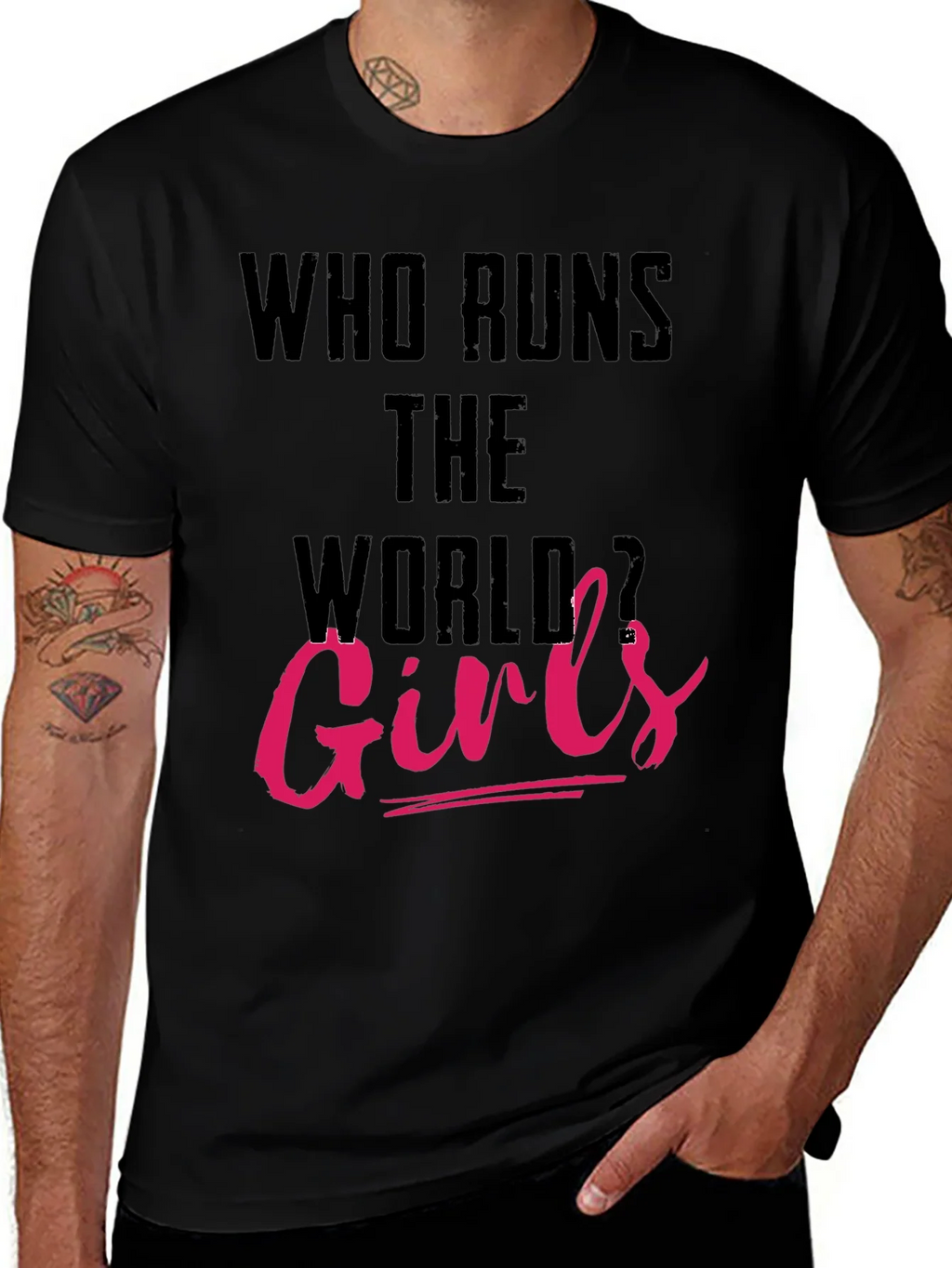 Who Runs The World Girls T-Shirt product image 1
