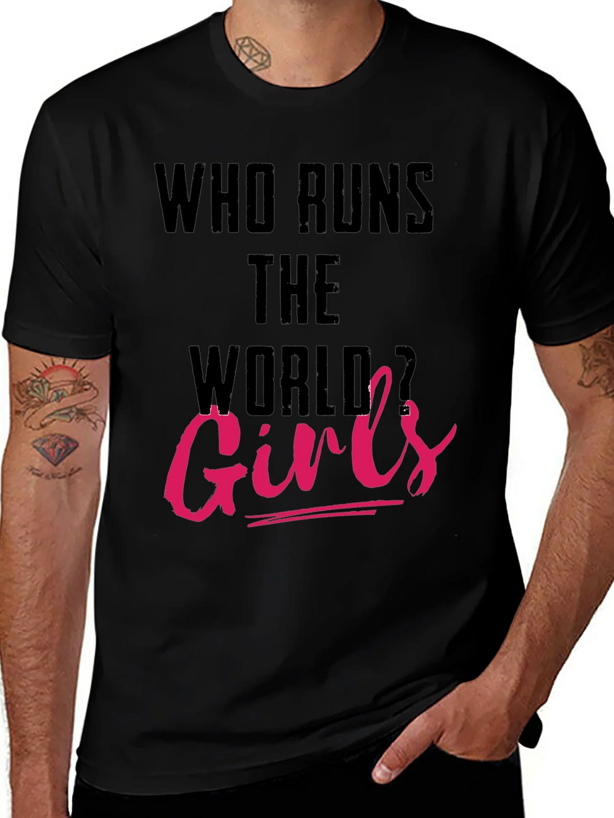 Who Runs The World Girls T-Shirt product image 1