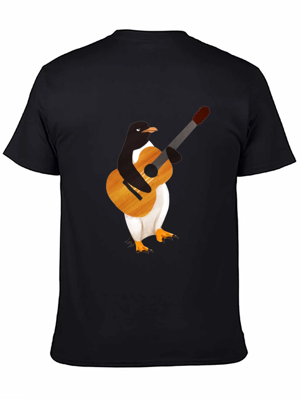Penguin Guitar Player T-Shirt - Cool Graphic Tee product image 7