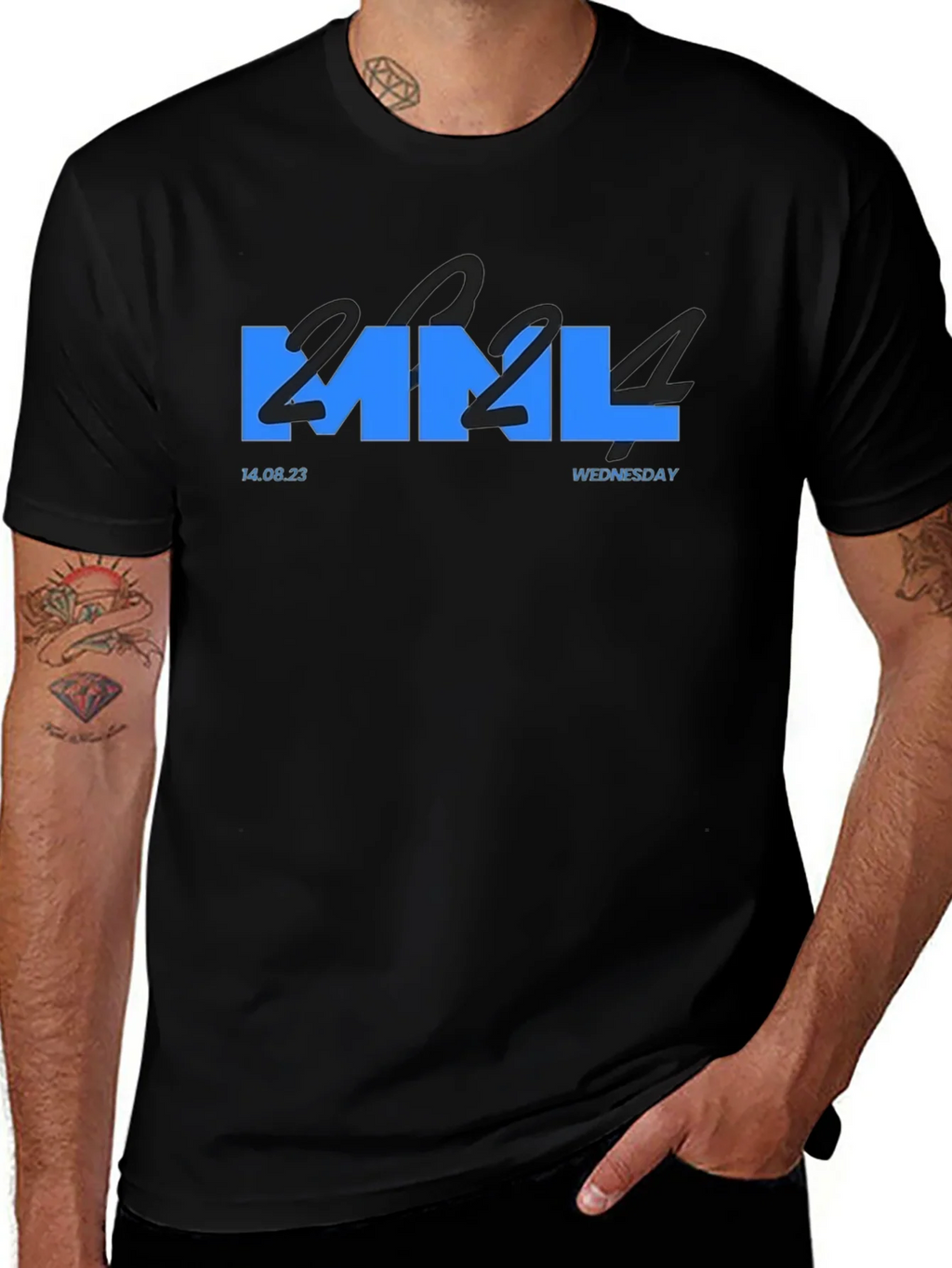 MNL Wednesday Graphic T-Shirt product image 1