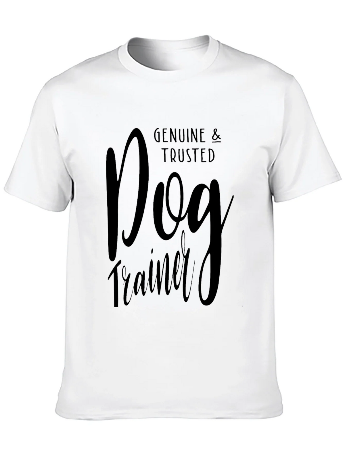 Genuine & Trusted Dog Trainer T-Shirt - Black product image 12
