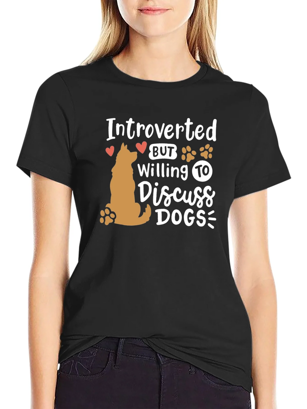 Introverted Dog Lover T-Shirt product image 5