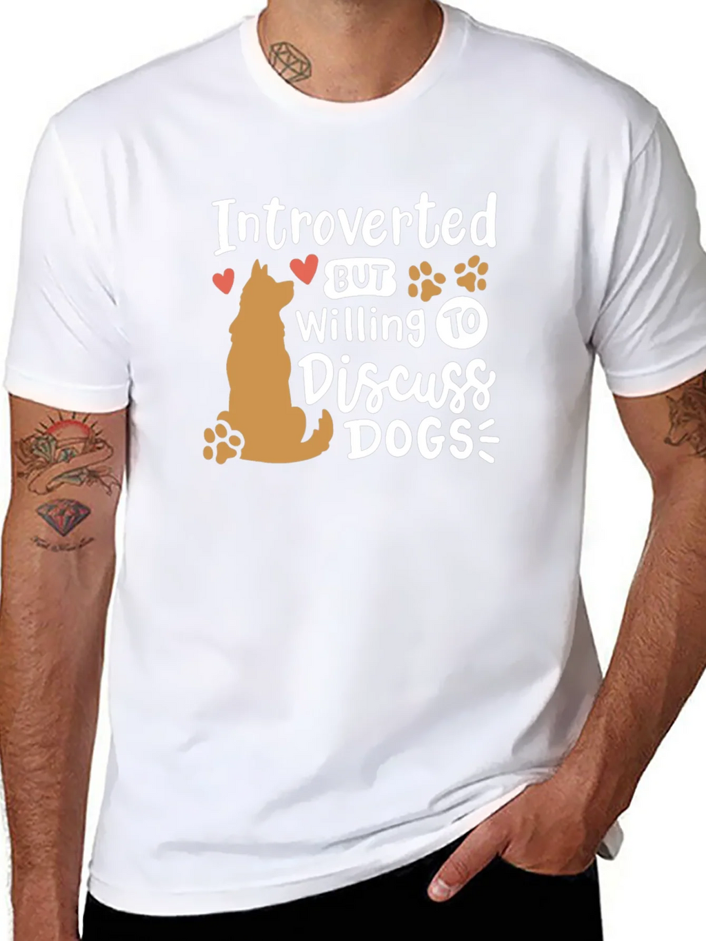 Introverted Dog Lover T-Shirt product image 10