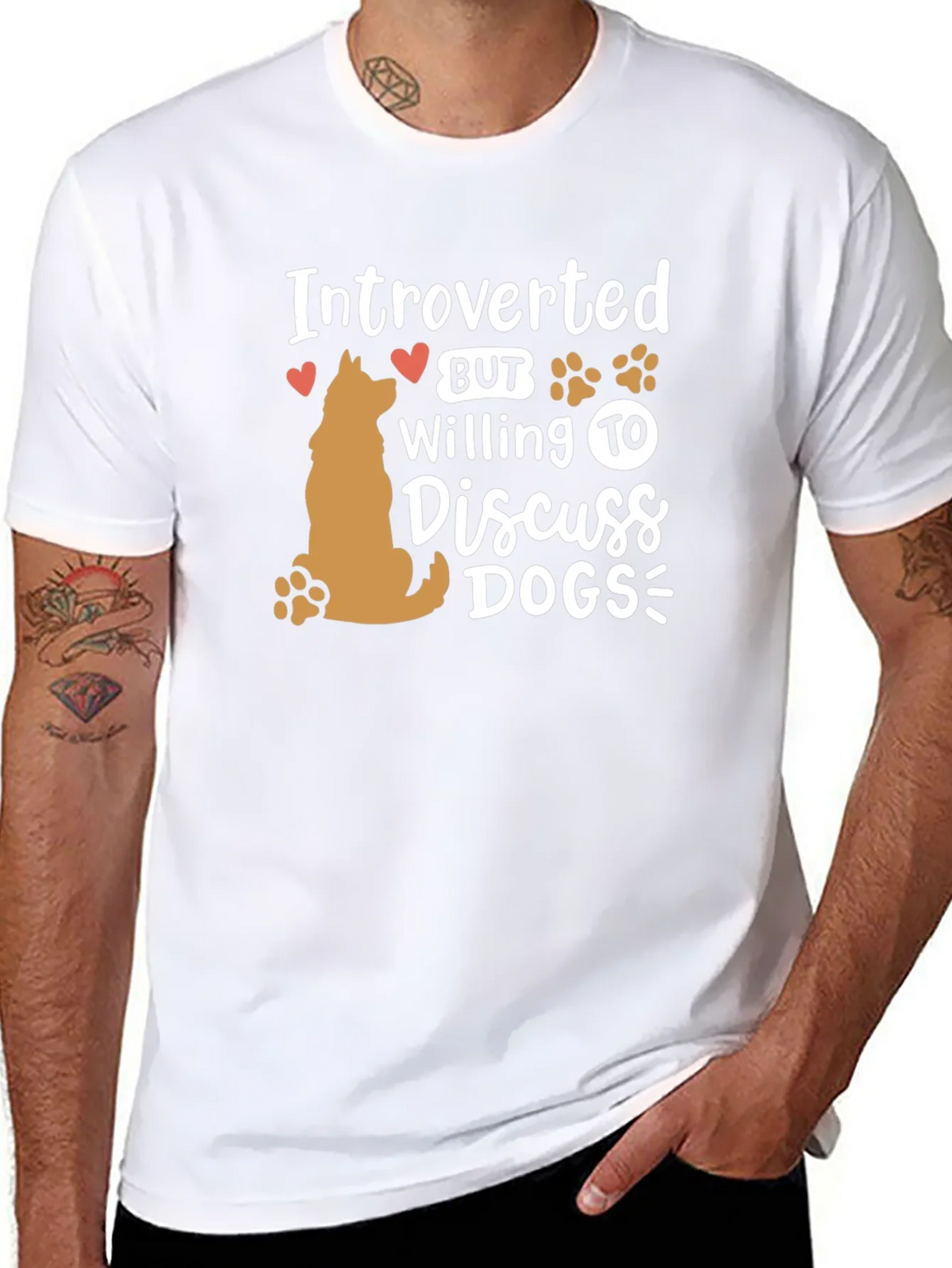 Introverted Dog Lover T-Shirt product image 10