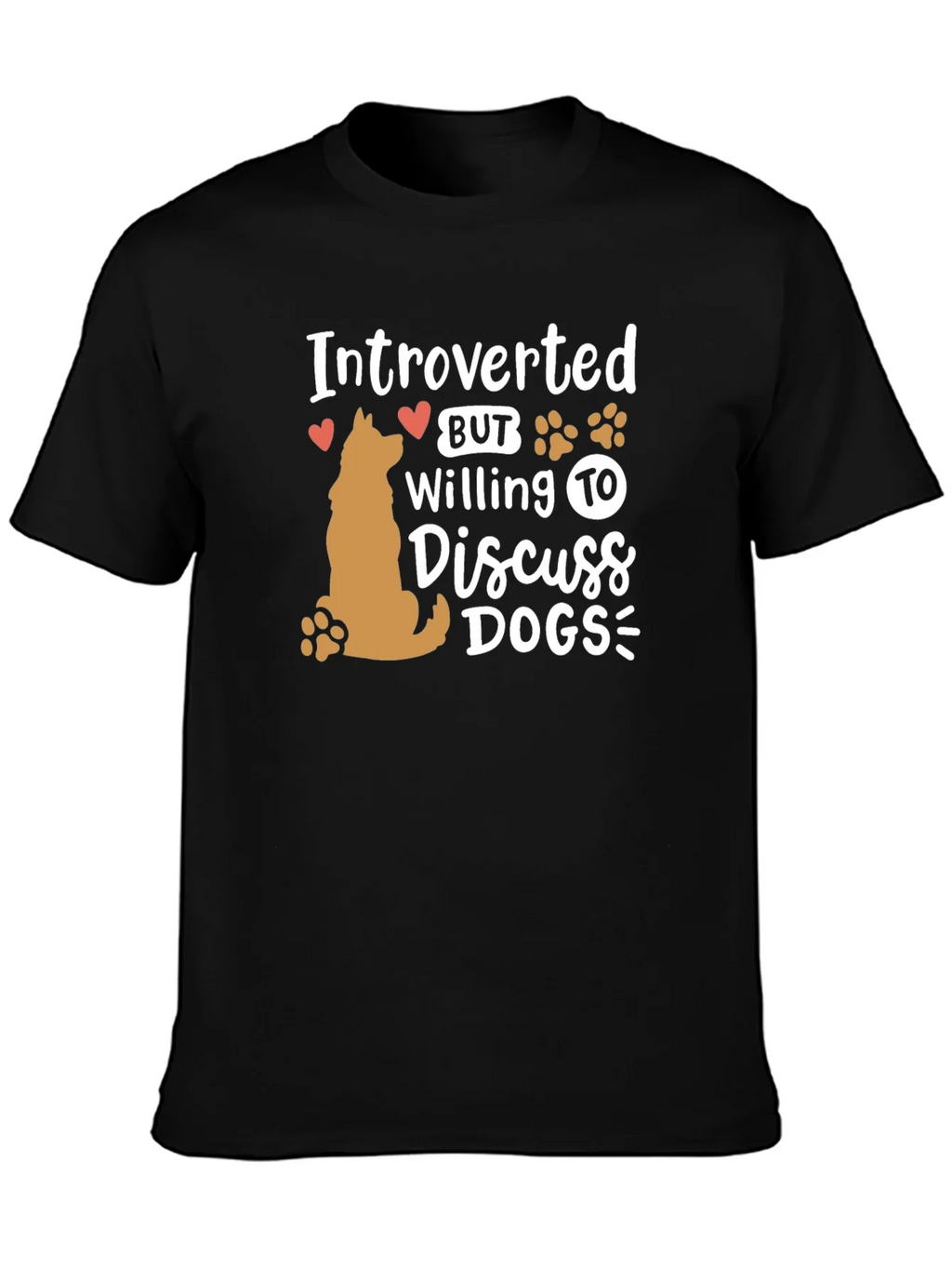 Introverted Dog Lover T-Shirt product image 6