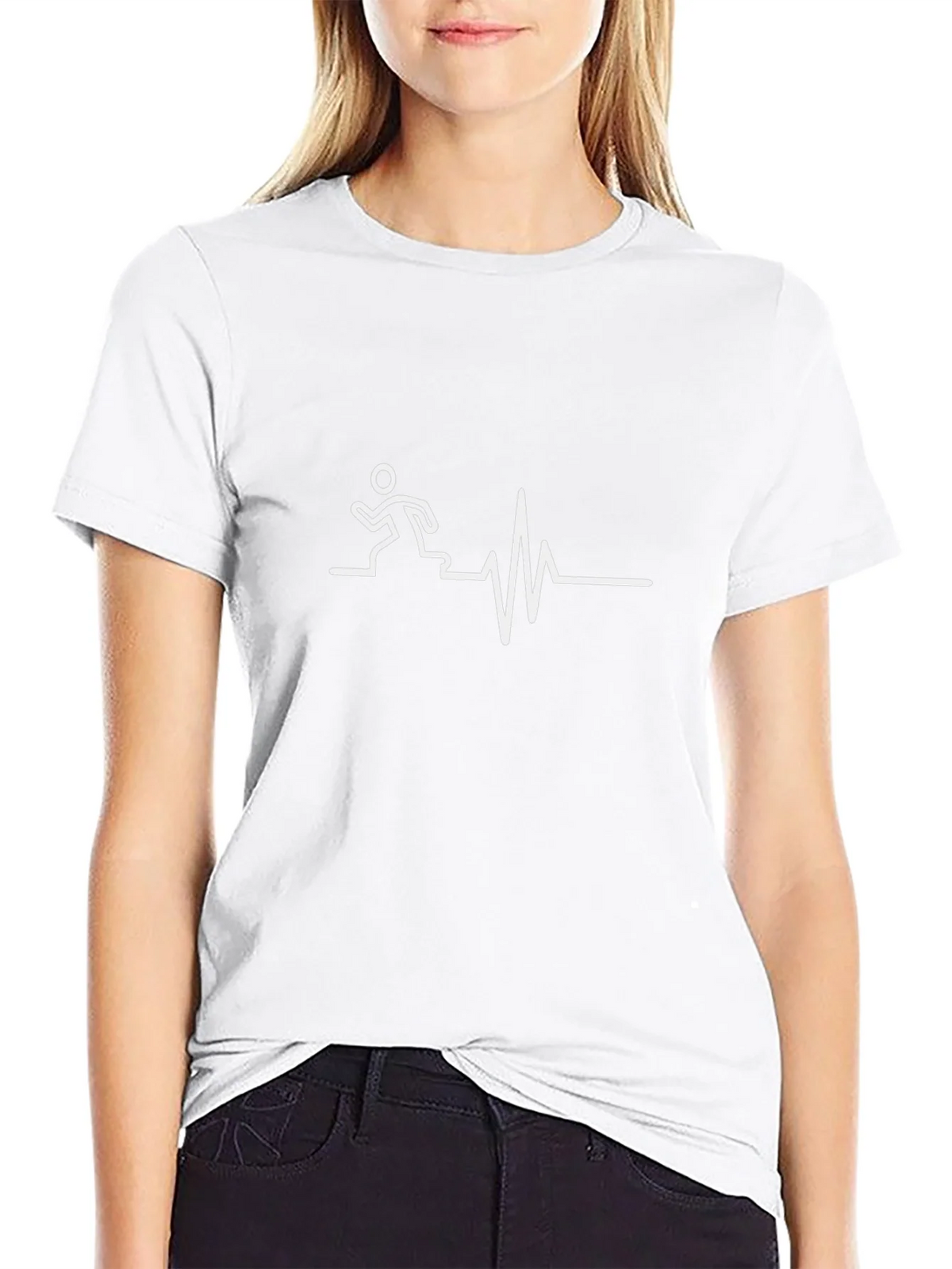 Runner Heartbeat Graphic T-Shirt product image 11