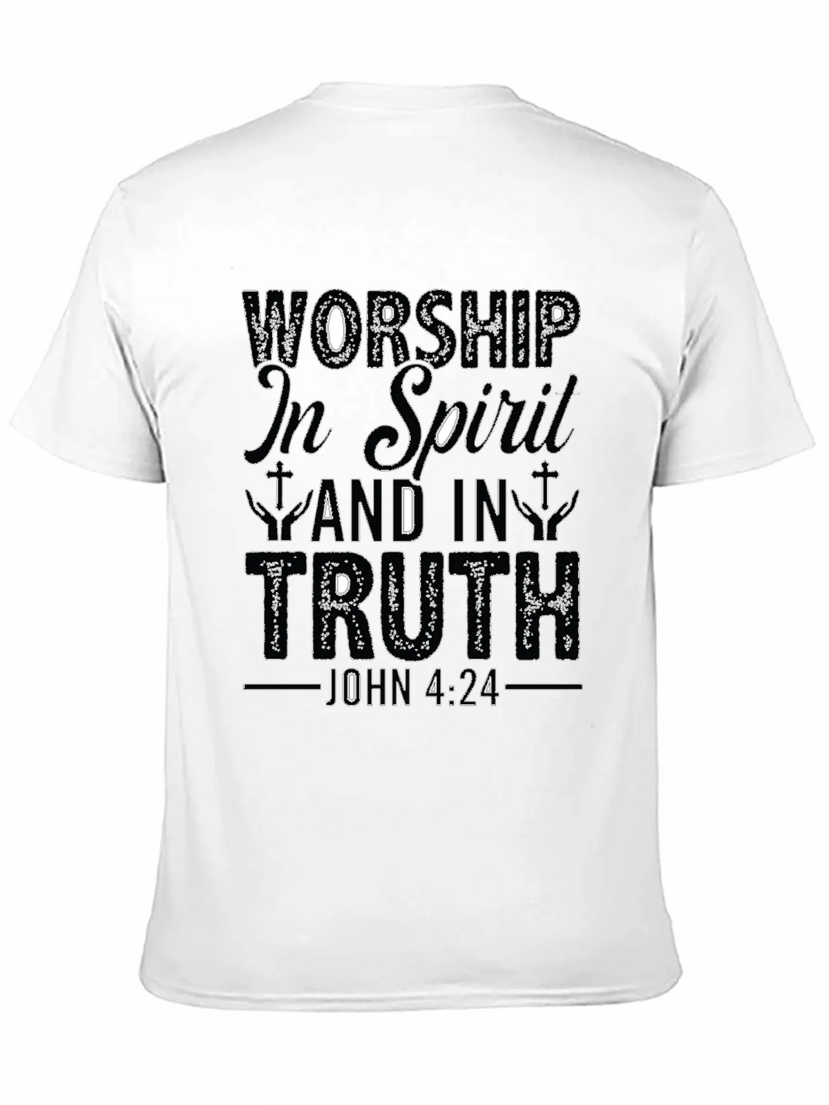 Worship in Spirit & Truth Christian T-Shirt product image 2