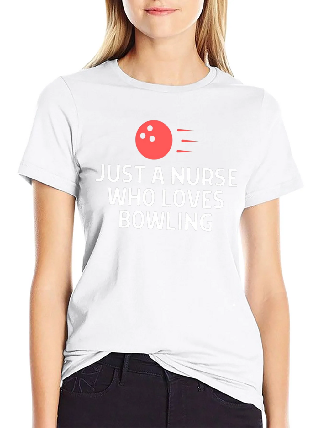 Nurse Bowling Lover T-Shirt - Novelty Gift product image 11