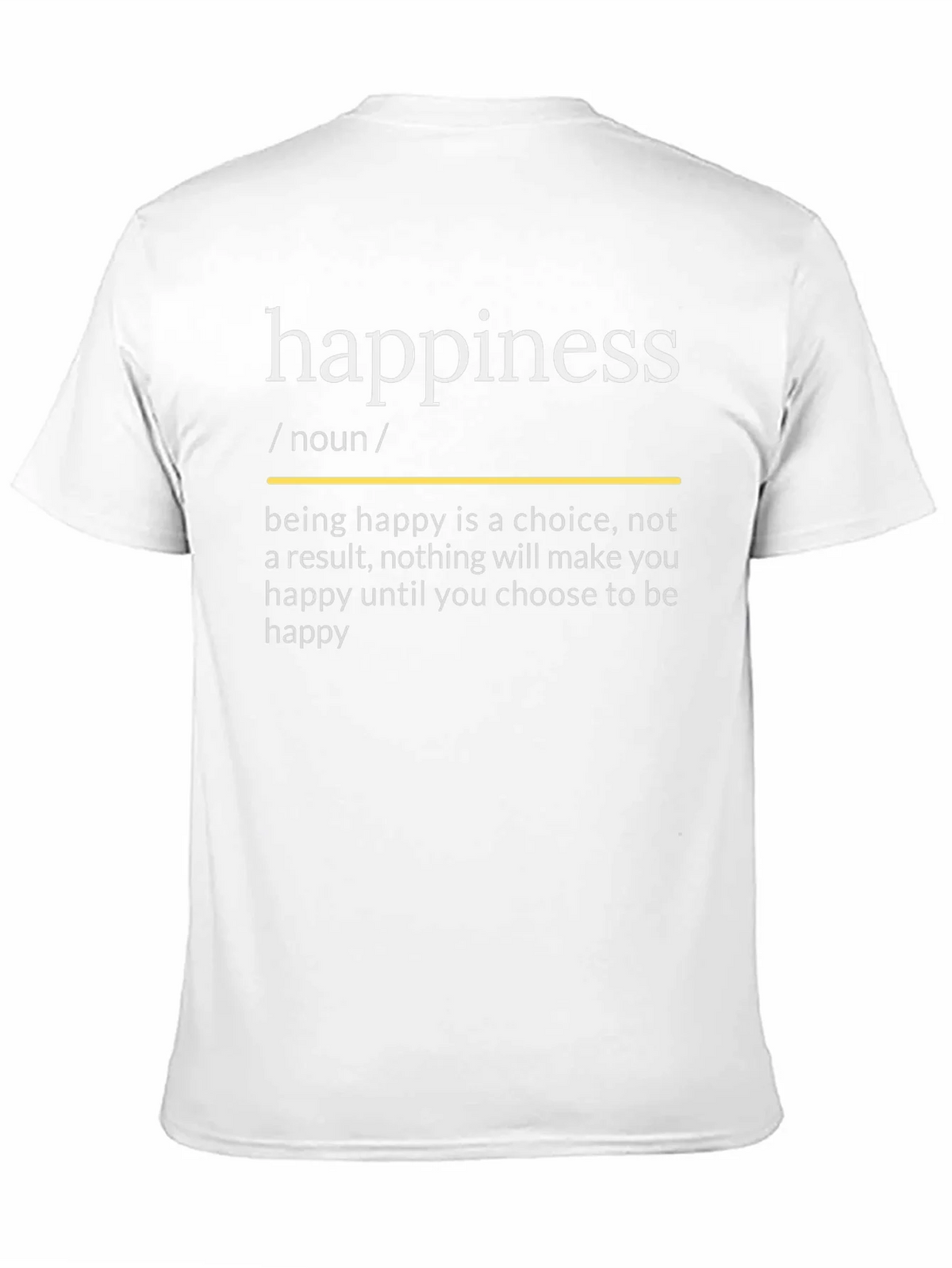 Happiness Definition T-Shirt - Choose to Be Happy product image 2