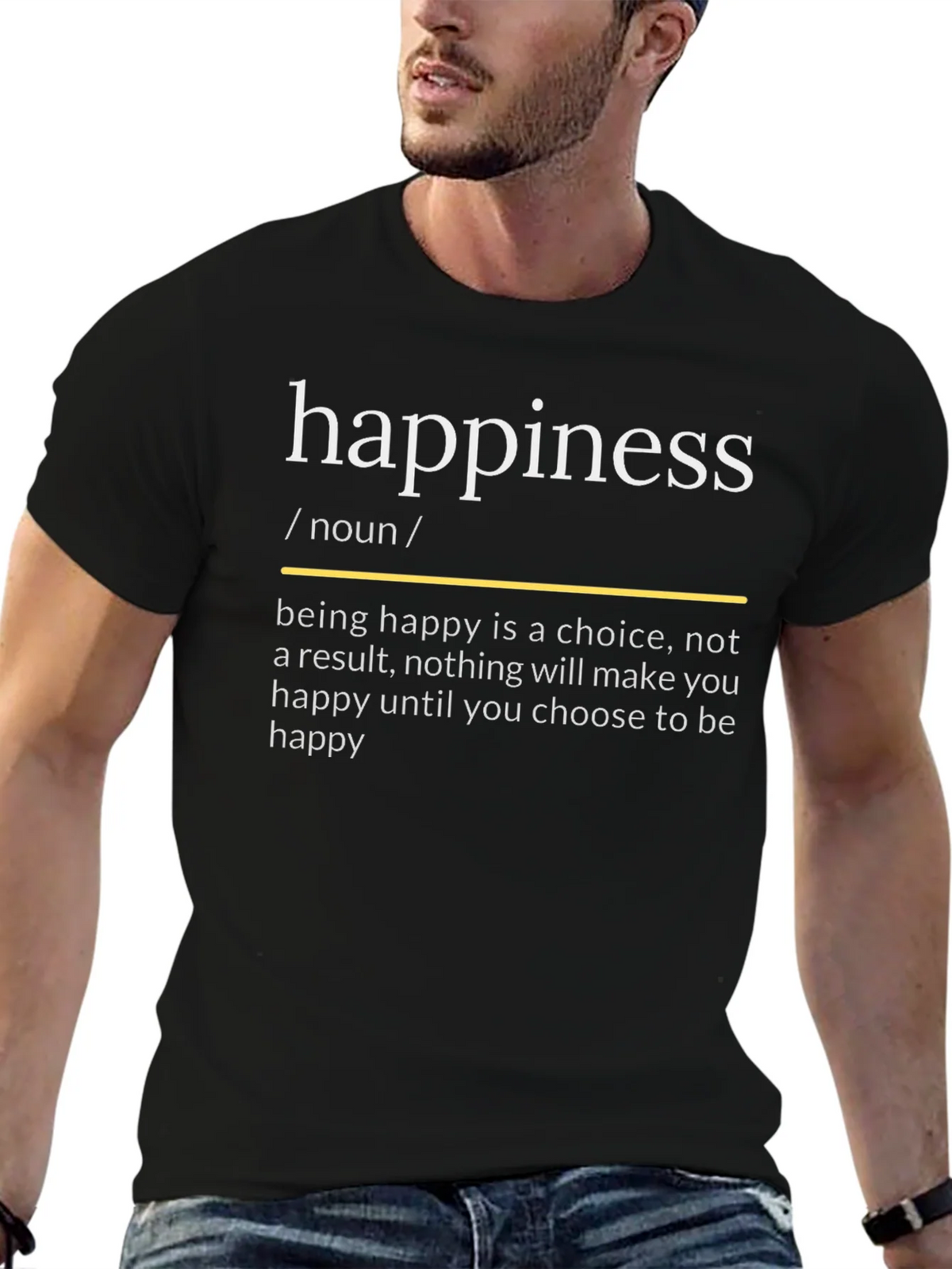 Happiness Definition T-Shirt - Choose to Be Happy product image 9