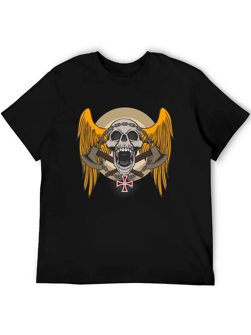 Skull & Axe Graphic Tee - Edgy Design product image 8