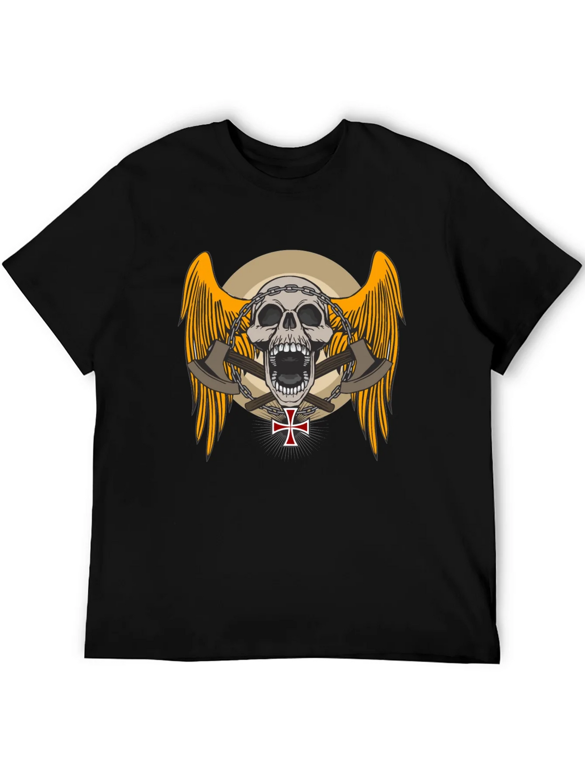 Skull & Axe Graphic Tee - Edgy Design product image 8