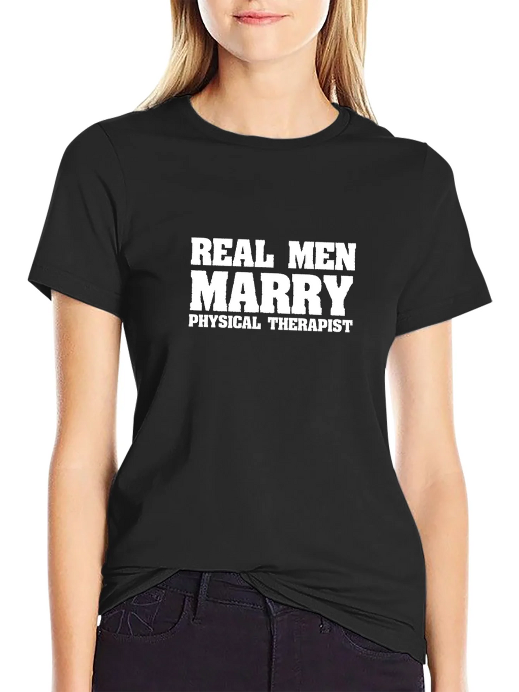 Real Men Marry Physical Therapist T-Shirt product image 5