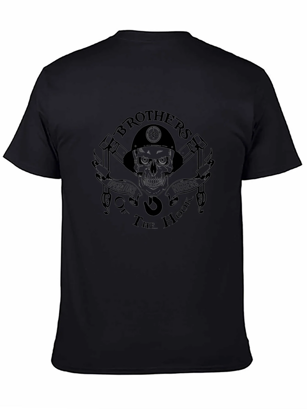 Brothers of the Hook Black Graphic Tee product image 7