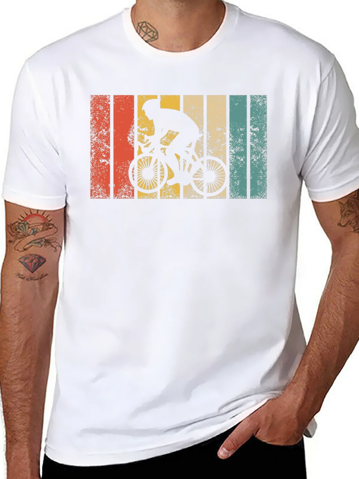 Retro Cycling T-Shirt - Vintage Style Biker Tee product image 10