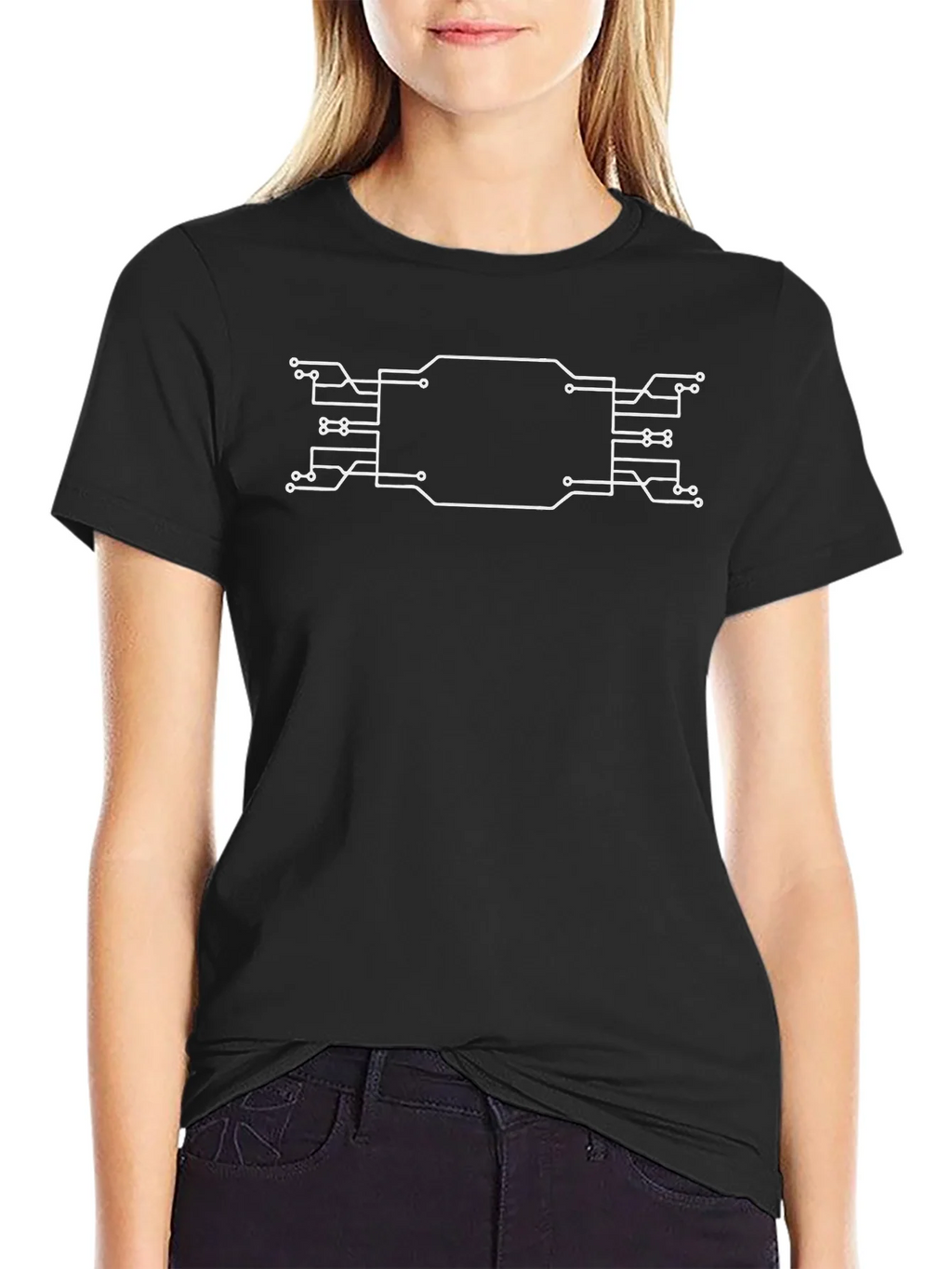 Circuit Board Graphic T-Shirt - Tech Enthusiast Apparel product image 5