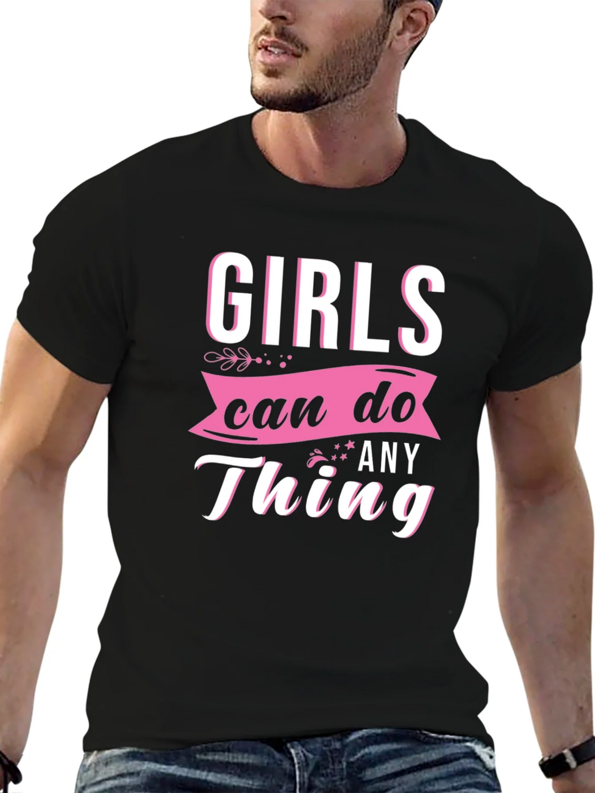 Girls Can Do Anything Graphic Tee product image 9