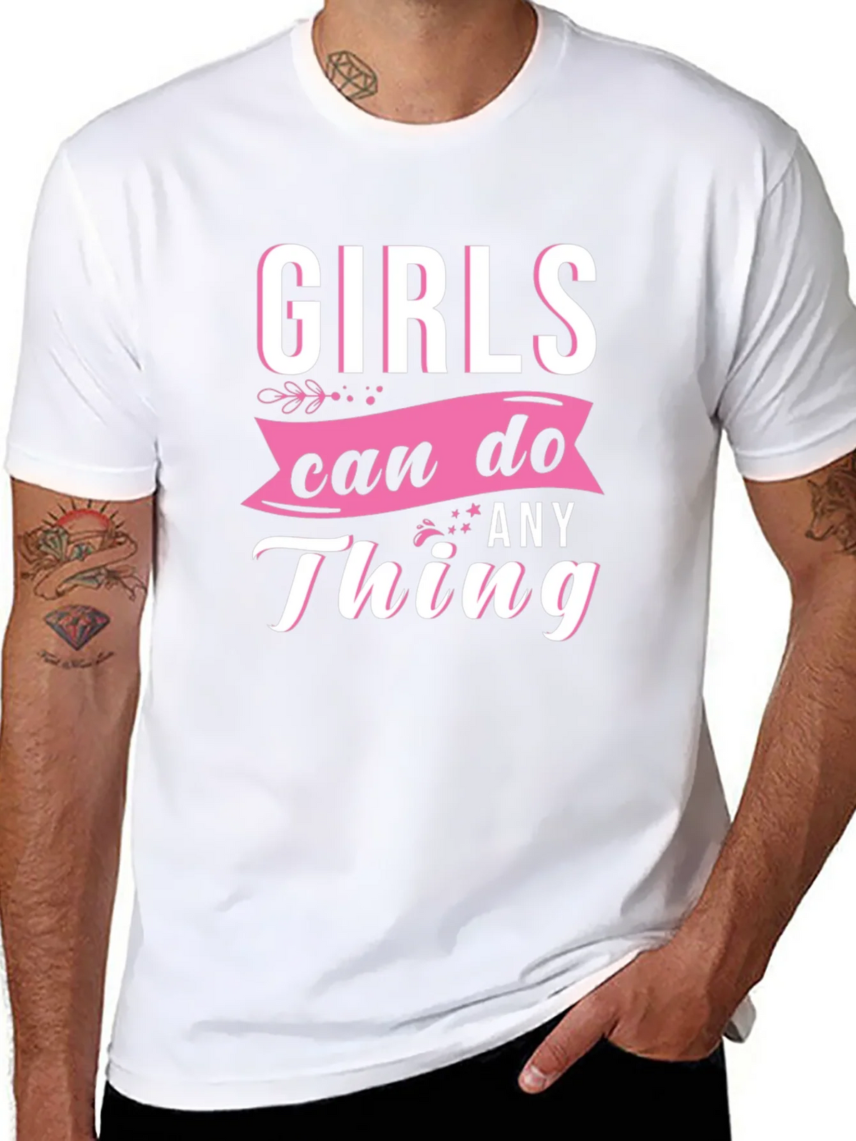 Girls Can Do Anything Graphic Tee product image 10