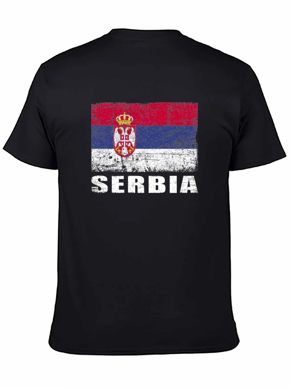 Serbia Flag T-Shirt - Distressed Style product image 7