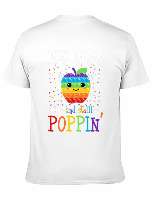 100 Days of School Poppin T-Shirt product image 2
