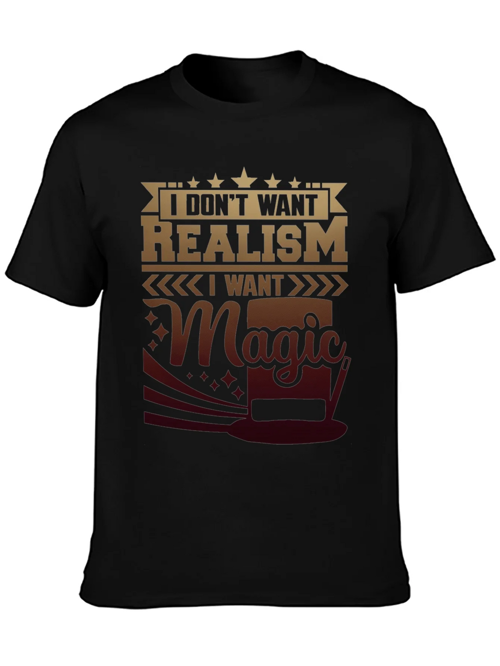 Magic Graphic Tee - I Dont Want Realism product image 6