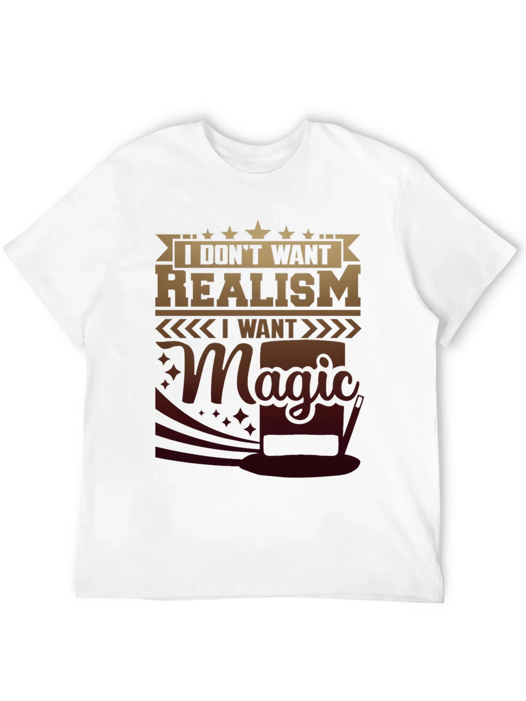 Magic Graphic Tee - I Dont Want Realism product image 3