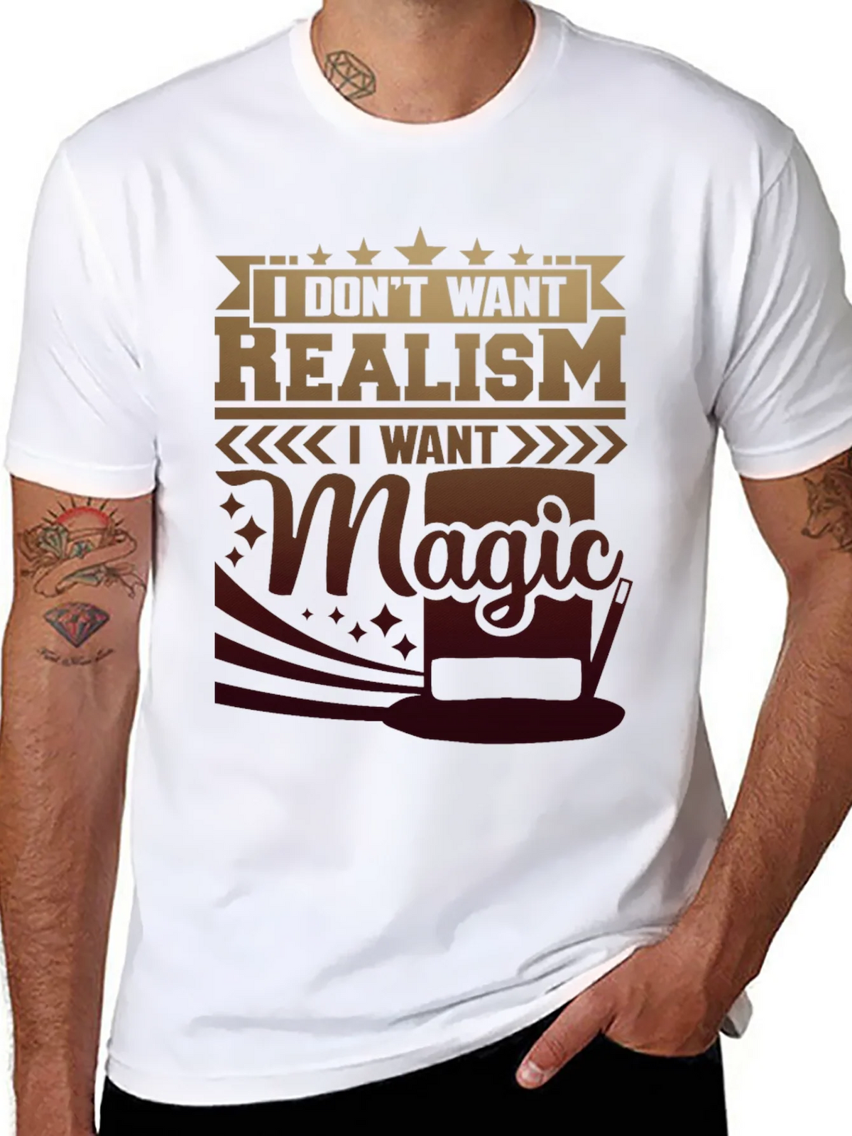 Magic Graphic Tee - I Dont Want Realism product image 10